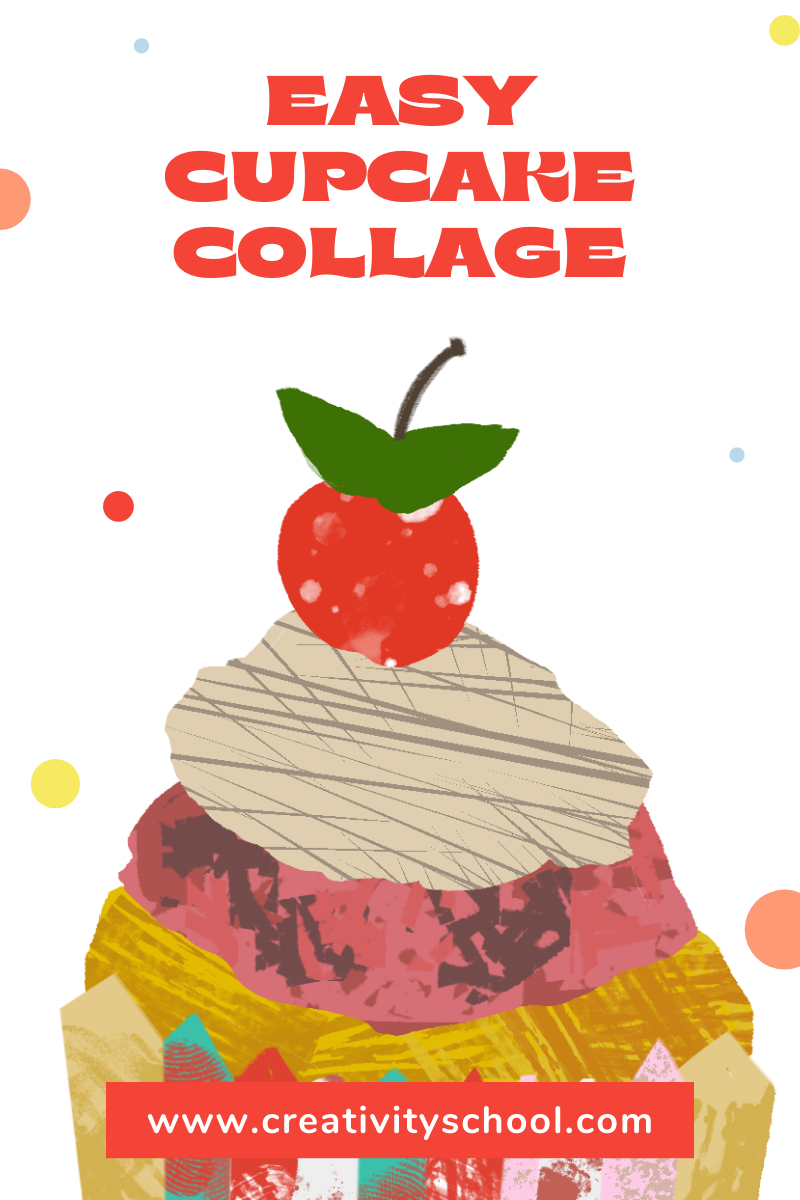 Logo of a cupcake collage created by Creativity School.