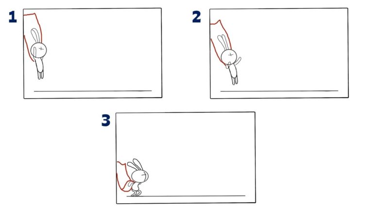 Principles of Animation: Follow Through and Overlapping Action