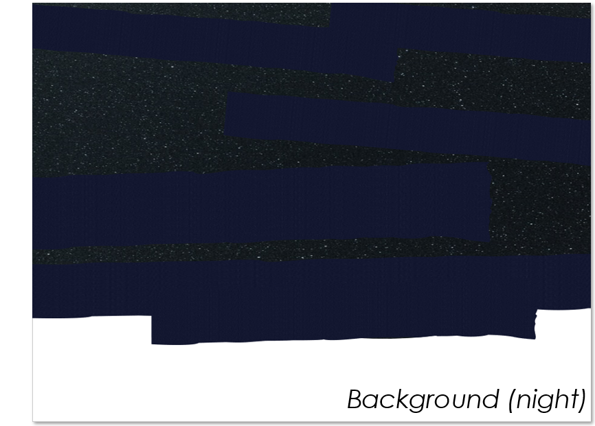 black and dark blue background for collage