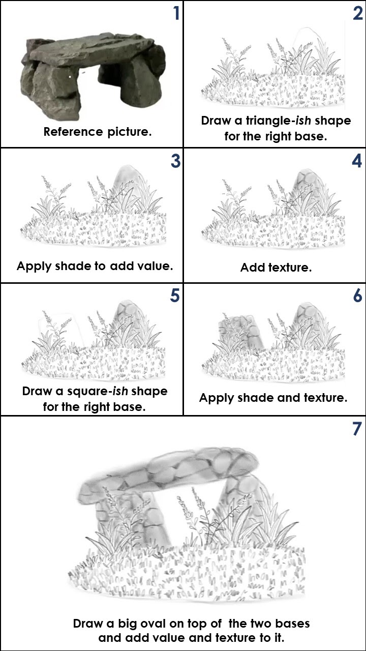 How to Draw Natural elements 